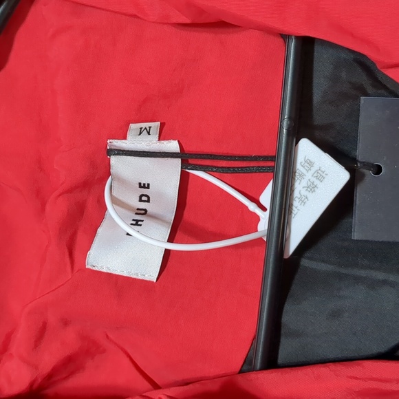 Rhude Racing Team Red Bomber Jacket New Wirh Tags Draft Medium - Picture 5 of 10